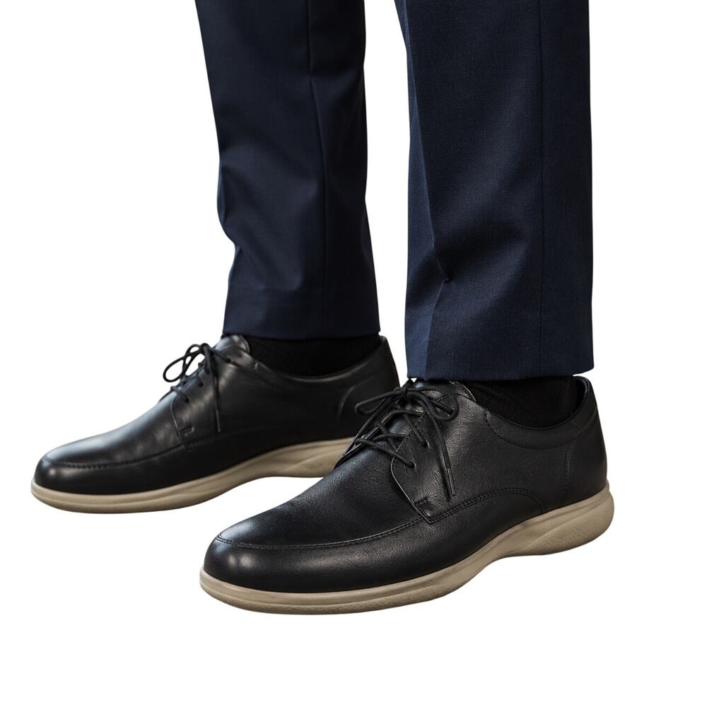 ECCO Shoes Grenoble Oxford black 46 11.5 / 12 orthopedic leather career comfort#